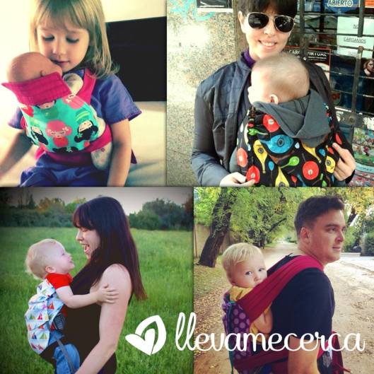 Llevame Cerca baby carriers