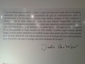 Julio Cortazar quote